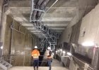 Structures métalliques liaison électrique souterraine Savoie-Piémont Tunnel d'Orelles